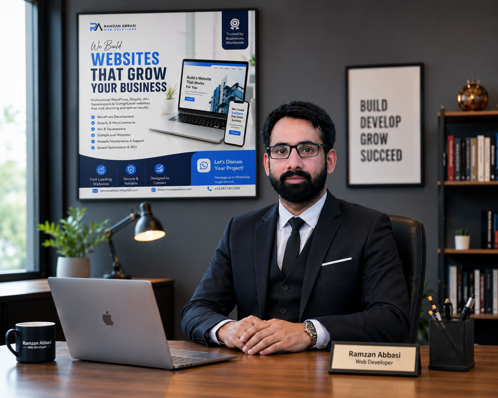 Ramzan Abbasi — Web Developer